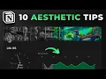 10 Notion Tips To Make Your Dashboard More Aesthetic
