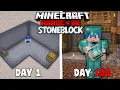 Download Lagu 100 Hari Minecraft Hardcore STONE BLOCK vanilla