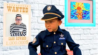 سنيا وأبي شرطة اللعب 