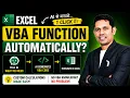 AI VBA Function Builder for Excel Generate Code with One Click