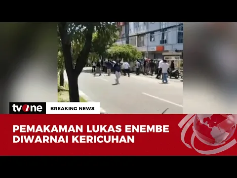 PJ Gubernur Papua Terkena Lemparan Batu saat Oknum Pengantar Jenazah Lukas Enembe Ricuh