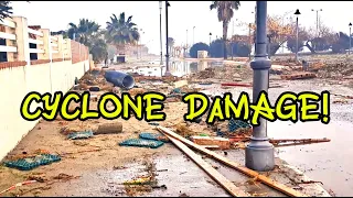 CYCLONE HARRY Aftermath and GOODBYE to our Captain!