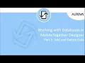 Pt 5 Building a Database Driven App