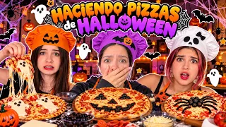 HACEMOS PIZZAS DE HALLOWEEN 🎃 ( Y TODO SALE MAL )