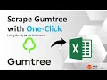 Scrape Gumtree listings with only a few clicks no code 2021