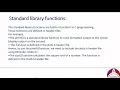 Functions in C programming Explanation in Marathi
