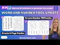 Unlock the Secret to Creating Amazing Word and Number Fill Puzzle Books Quickly and Easily