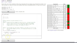 CodingBat - Sum13 Python