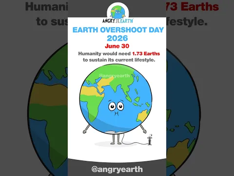 Earth Overshoot Day 2026 - June 30