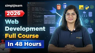 Web Development Full Course 2026 Web Development Tutorial Web Developer Training Simplilearn