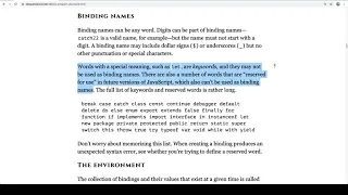 Eloquent JavaScript Read-Along - Program Structure