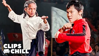 Dre Contre Cheng Lutte Finale Karaté Kid Jackie Chan Jaden Smith 