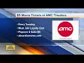 AMC Theatres bringing back 5 movie tickets on Tuesdays permanently