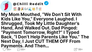 My Mom Mouthed, “We Don’t Sit With Kids Like You,” Everyone Laughed  I Shrugged, Took My