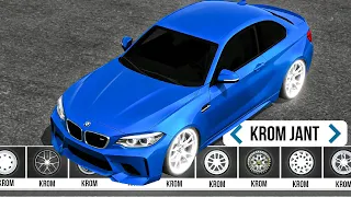 Sadece KROM JANTLI Araba Satarak ZENGİN OLDUM !! Car Parking Multiplayer