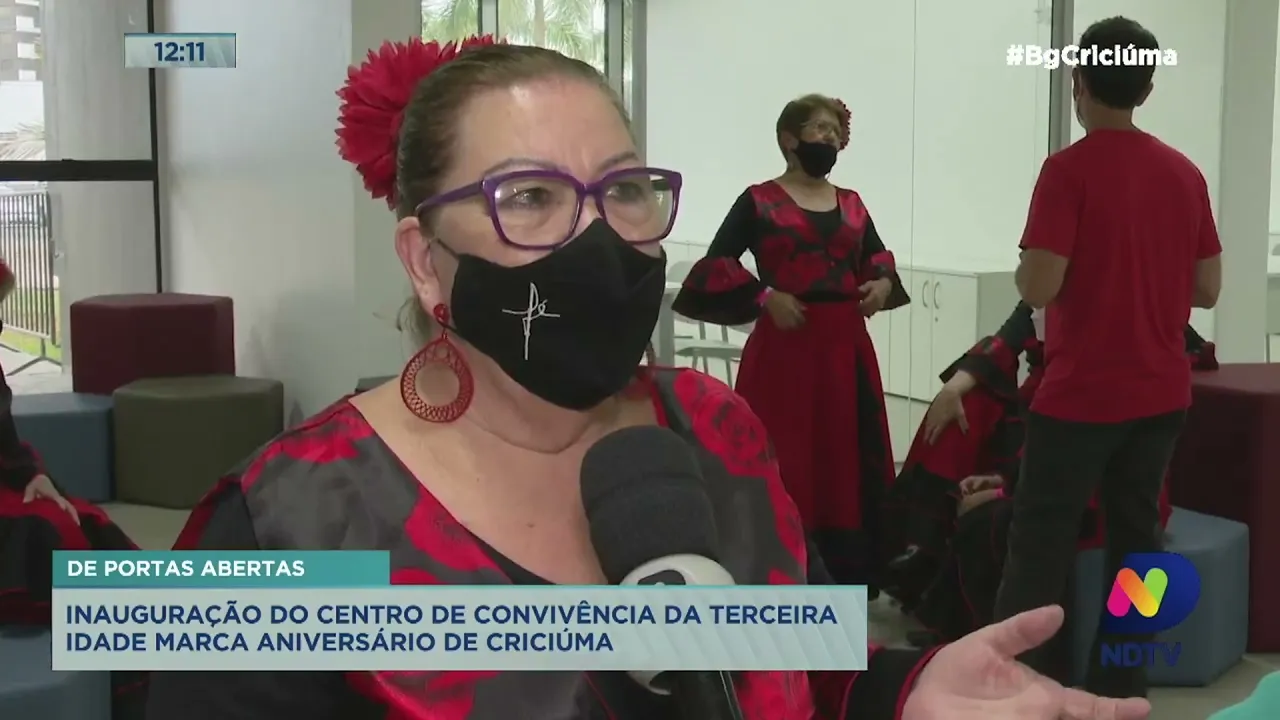 Inauguração do Centro de Convivência da Terceira Idade marca aniversário de Criciúma
