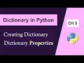 Dictionary in Python Python Tutorial for Beginners Python Dictionary Tutorial