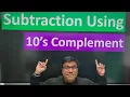 Subtraction using 10 s Complement Subtraction using 10s complement