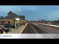 Metra Train Cab Car Ride On UPW Train From Elburn To Ogilvie Transportation Center On 24