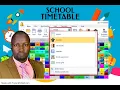 ASC TIMETABLES FOR BEGINNERS TIMETABLES SCHOOL TIMETABLES TIMETABLES 2025