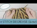 br4st - 4 Stitch Decrease in Brioche Knitting Brioche 101