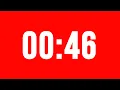 46 Second Timer With Alarm Without Music