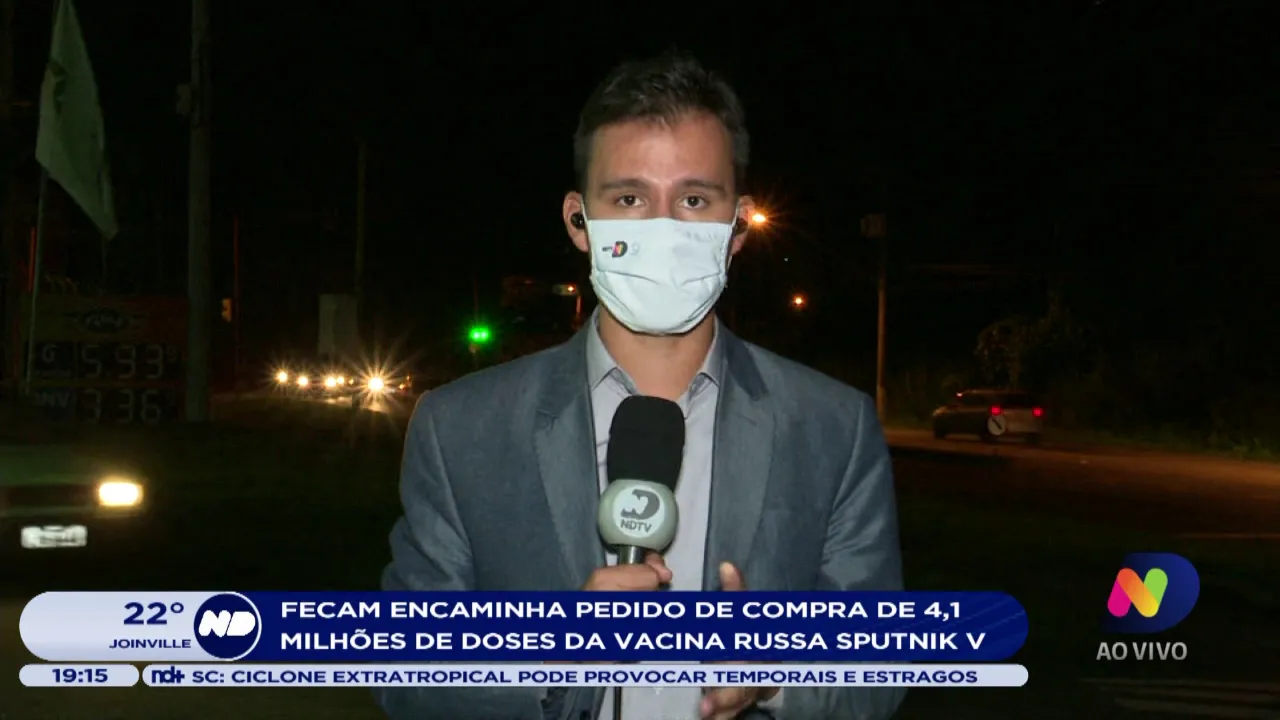 Fecam encaminha pedido de compra de 4,1 milhões de doses da vacina russa Sputnik V