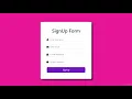 How to make SignUp Form using PHP MySQL Xampp