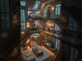 Lagu Rainy Night in a Cozy Loft | Warm Lights, Comfort Food \u0026 Relaxing Ambience 🌧️✨