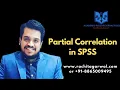 Partial Correlation in SPSS