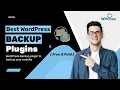 Best WordPress Backup Plugins Review 2021 Free Paid