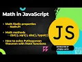 JavaScript Math Static Properties and Methods - Pythagorean Theorem
