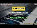 Download Lagu KARAOKE NOSTALGIA - DISINI DIBATAS KOTA INI - Tommy J. Pisa || Nada Wanita Cewek