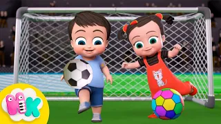 Scorte Mål! ⚽🏆 Fotballsang for Barn | Sang om Fotball | HeyKids - Barnesanger på Norsk