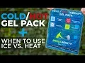 Reusable Cold Hot Gel Pack Tips on When to Use Ice vs Heat Therapy