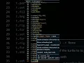 BTS logo python turtle programming