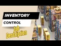 Job description of Inventory Control - Role Responsibilities Skills