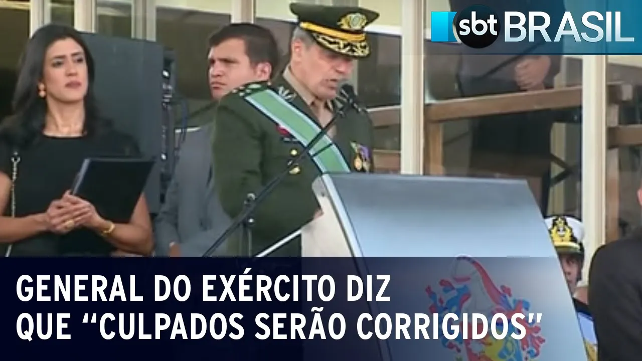Comando Militar repudia desvios de conduta | SBT Brasil (25/08/23)