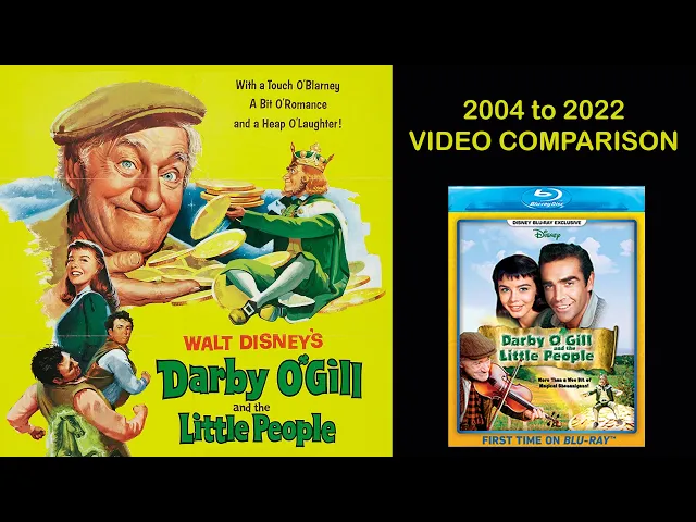 Darby O'Gill and the Little People (1959) HD VIDEO MASTER COMPARISON