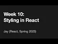 Jay Week 10 - Styling in React 25