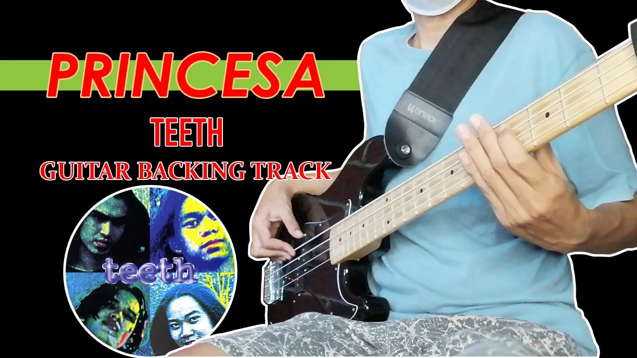 Prinsesa - Teeth | Drums and Bass Only Cover (Guitar Backing Track) | Ken & Ken
