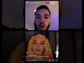 Aidn Ross gets catfish by datbitchbarbie on IG live