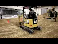 Lagu Trying the Cat 301.7 mini excavator
