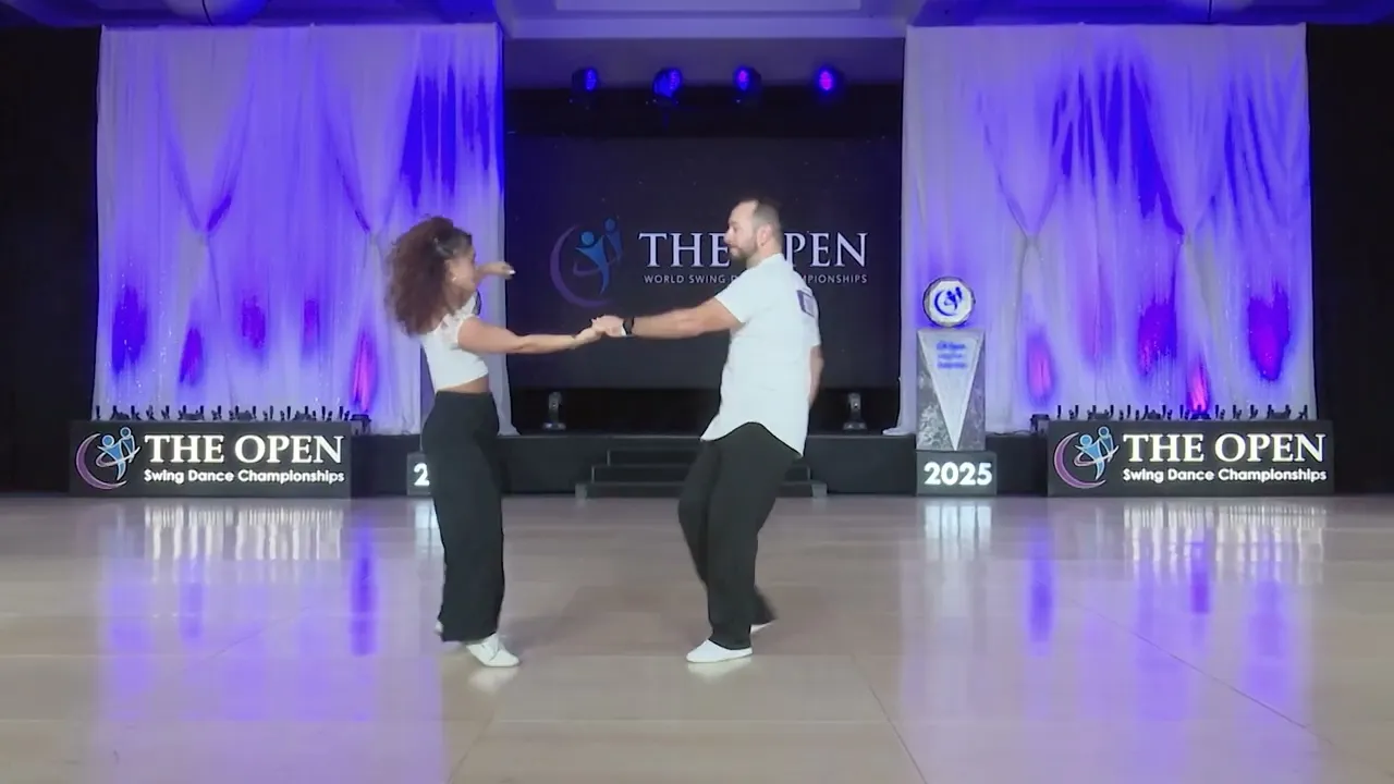 Teddy Sanchez and Exenia Rocco - Strictly Swing - Open Finalist - The Open 2025