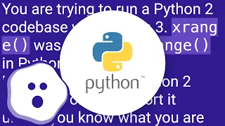 NameError global name xrange is not defined in Python 3