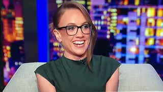 Kat Timpf ROCKIN shiny Black THIGH - High leather boots 24