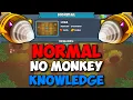 BTD6 Dreadbloon Normal Tutorial No Monkey Knowledge on Logs