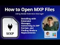 How to Open MXP Files Adobe Extension Package