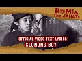 Download Lagu ROMI \u0026 The JAHATs - Slonong Boy (OFFICIAL VIDEO LIRIK)