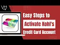 How to Activate Kohl s Credit Card Account Online